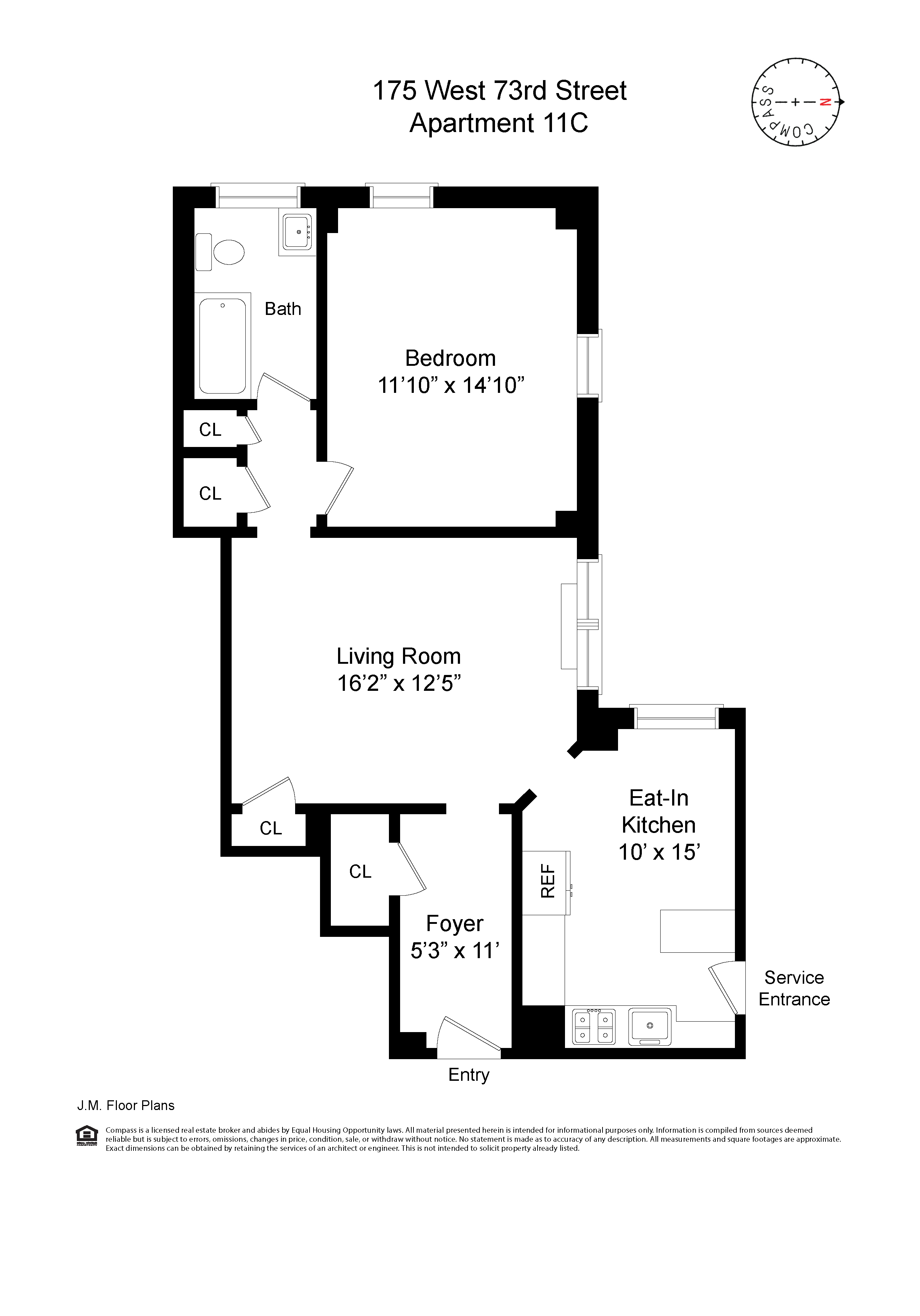 175 West 73rd Street, Unit 11C Manhattan, NY 10023 - Photo 6 of 6