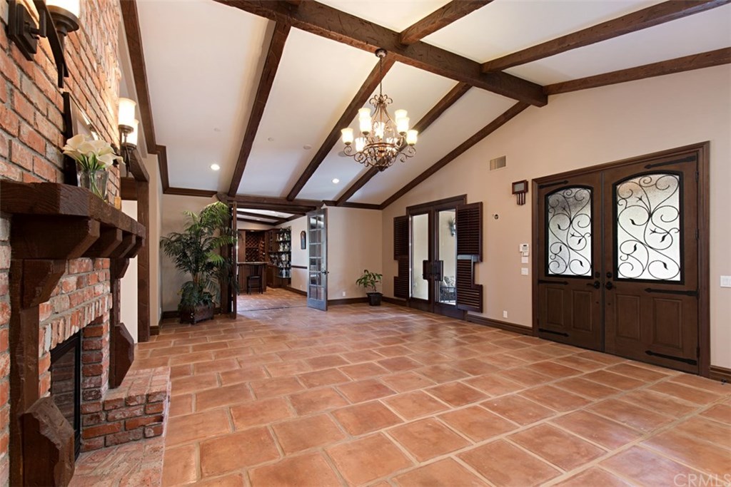 1640 Hillside Avenue Norco, CA 92860 - Photo 18 of 75 Foyer looking towards entertainment room/bar