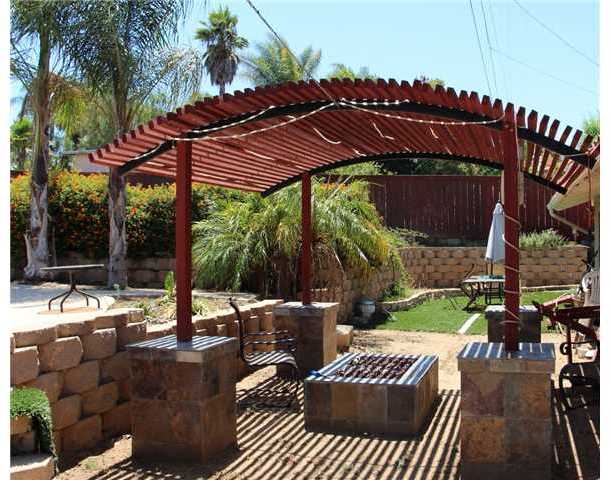 1161 Rancho Ryan Road Fallbrook, CA 92028 - Photo 13 of 16 Built in fire pit with gas hookup