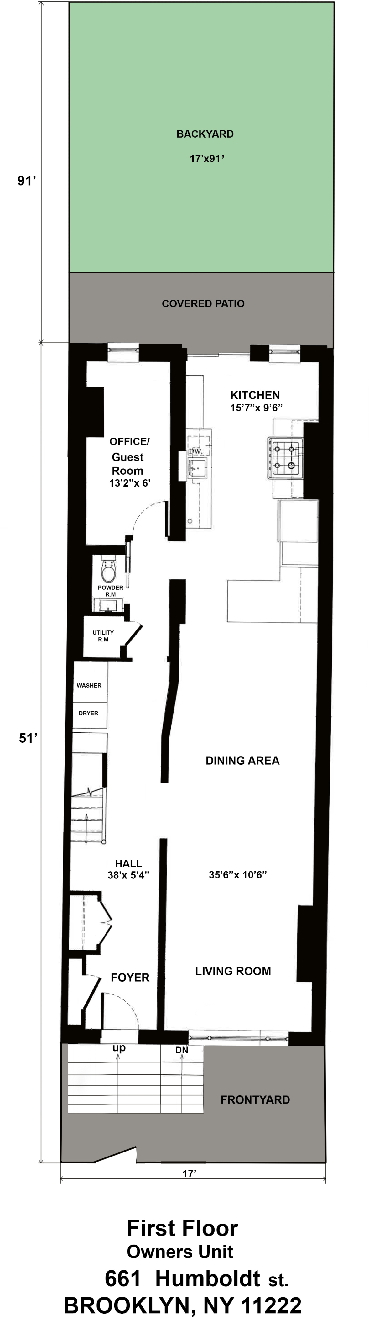 661 Humboldt Street Brooklyn, NY 11222 - Photo 15 of 17