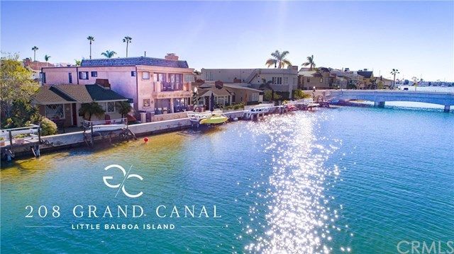 $2,900,000 | 208 Grand Canal, Newport Beach, CA 92662