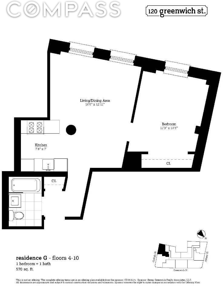 120 Greenwich Street, Unit 8G Manhattan, NY 10006 - Photo 10 of 10