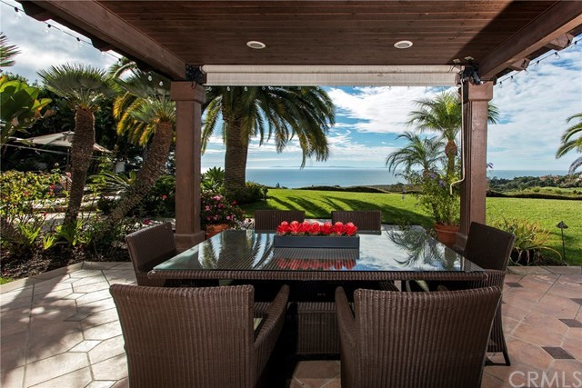 2 Scenic Bluff Newport Coast, CA 92657 - Photo 28 of 33 Al fresco dining with Catalina Island view