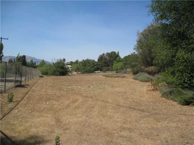 452 Alpine Heights Road Alpine, CA 91901 - Photo 13 of 16 View of front yard next to the street.....lots of room