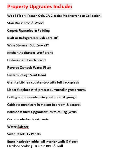 101 Andirons Irvine, CA 92602 - Photo 2 of 3 Upgrade List