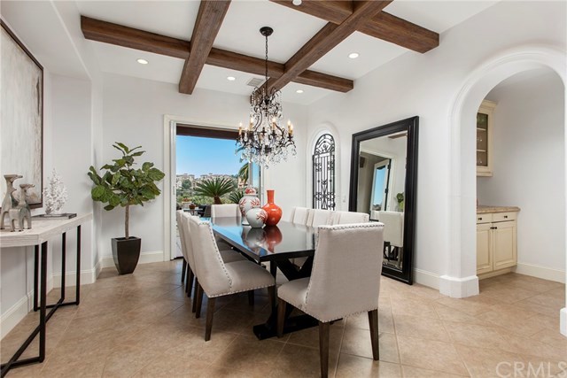 2 Scenic Bluff Newport Coast, CA 92657 - Photo 7 of 33 A light filled dining room with butler’s pantry & wine room