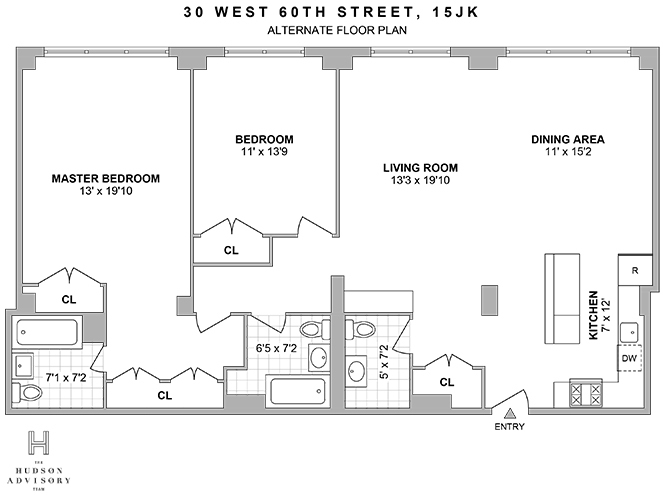 30 West 60th Street, Unit 15JK Manhattan, NY 10023 - Photo 9 of 9