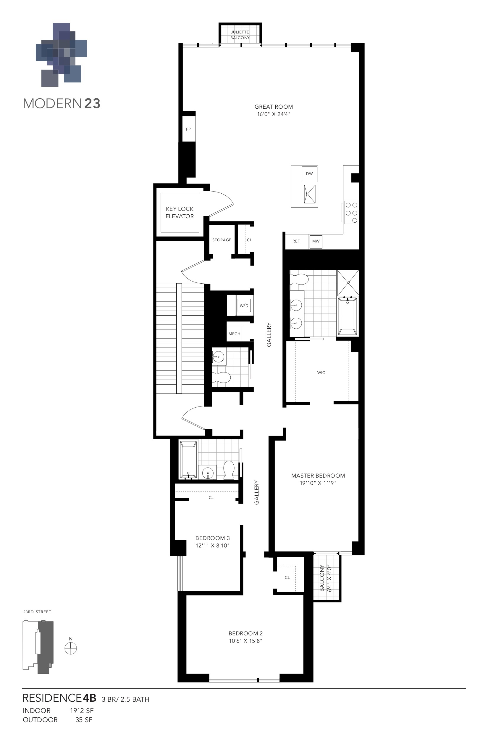 350 West 23rd Street, Unit 4B Manhattan, NY 10011 - Photo 13 of 13