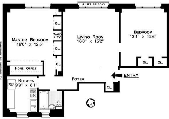 320 West 87th Street, Unit 6W Manhattan, NY 10024 - Photo 12 of 12