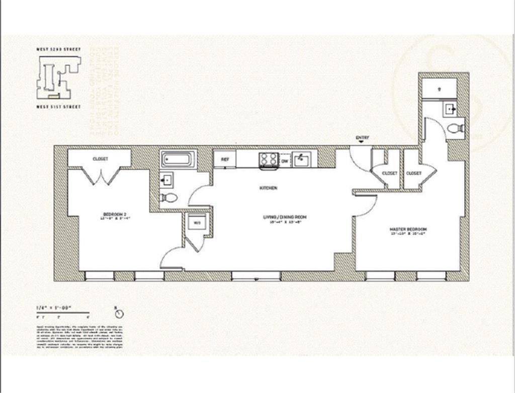 416 West 52nd Street, Unit 315 Manhattan, NY 10019 - Photo 16 of 16