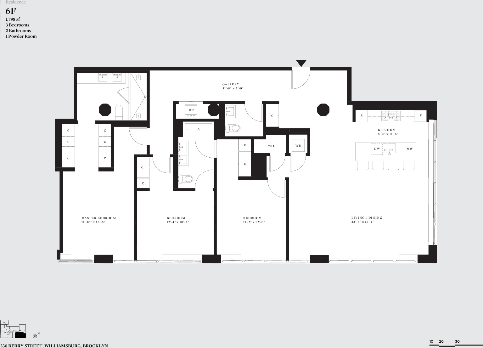 338 Berry Street, Unit 6F Brooklyn, NY 11249 - Photo 12 of 12