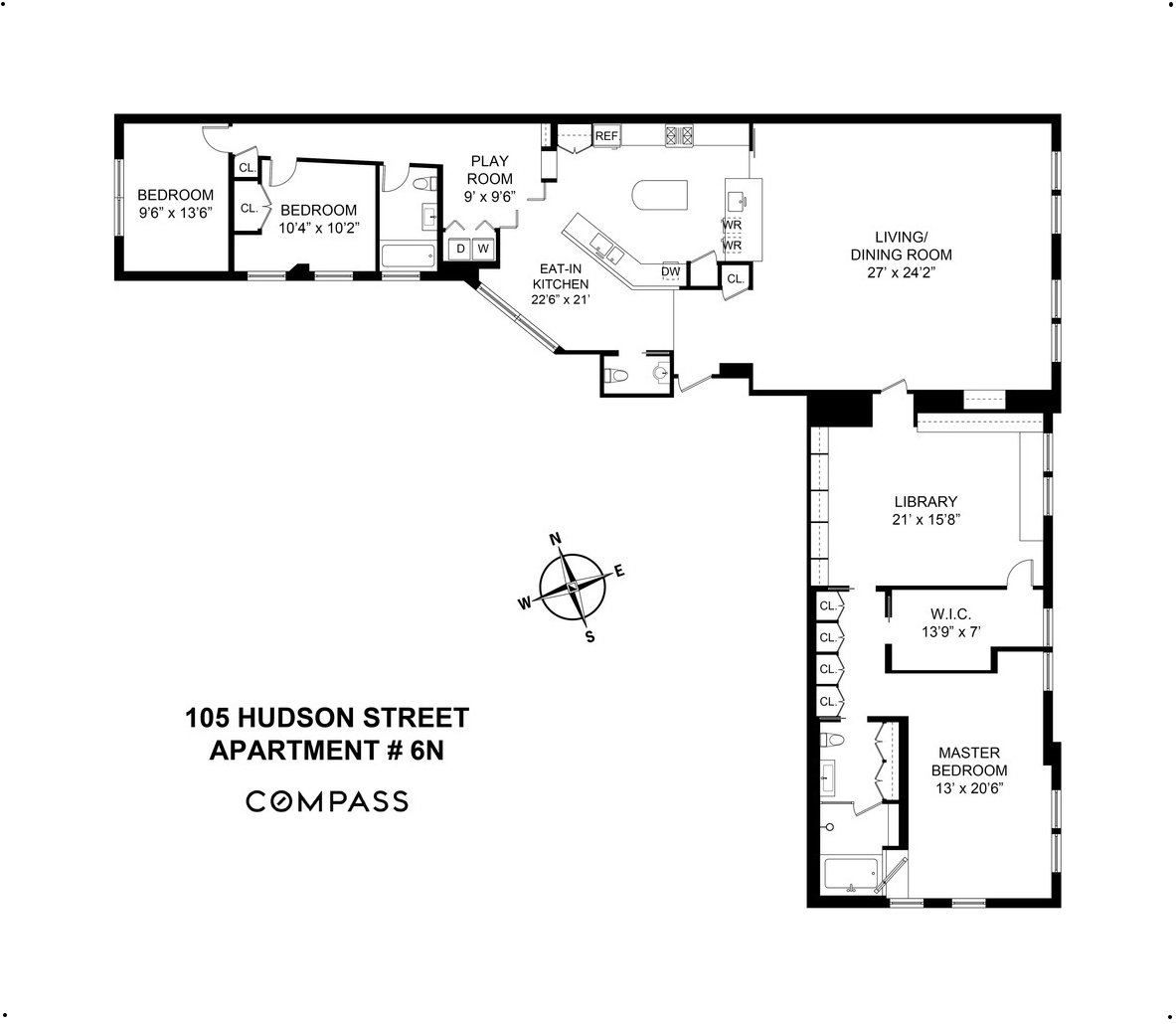 105 Hudson Street, Unit 6N Manhattan, NY 10013 - Photo 11 of 11