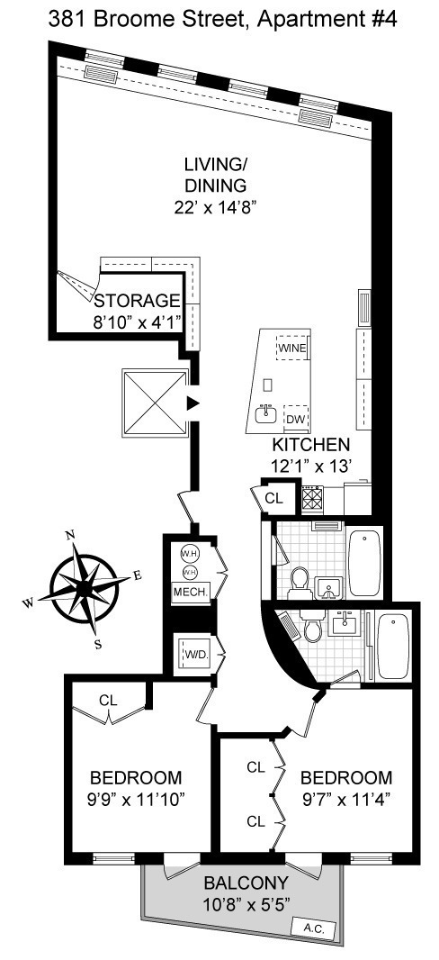 381 Broome Street, Unit 4 Manhattan, NY 10013 - Photo 9 of 9