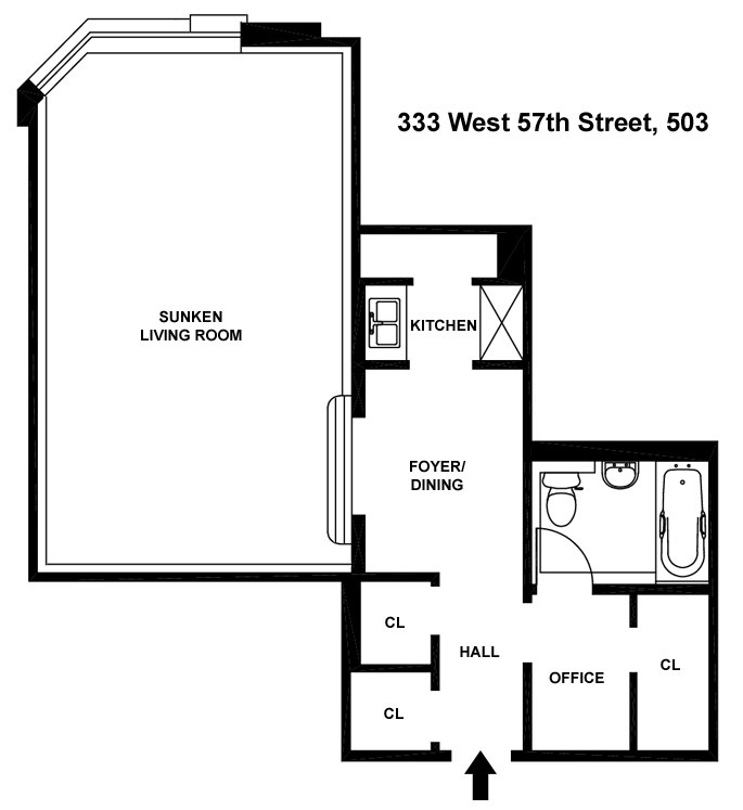 333 West 57th Street, Unit 503 Manhattan, NY 10019 - Photo 12 of 12