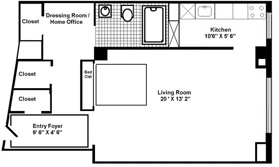 1 Christopher Street, Unit 5G Manhattan, NY 10014 - Photo 4 of 4