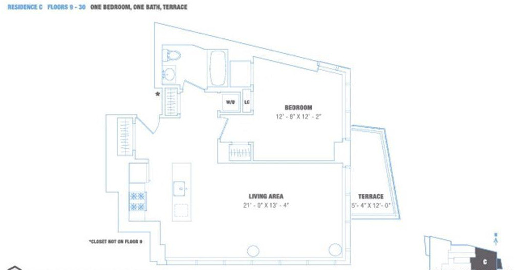 306 West 48th Street, Unit 26C Manhattan, NY 10036 - Photo 11 of 11