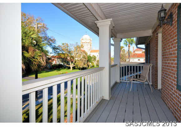 43 Valencia Street St. Augustine, FL 32084 - Photo 15 of 16 Balcony