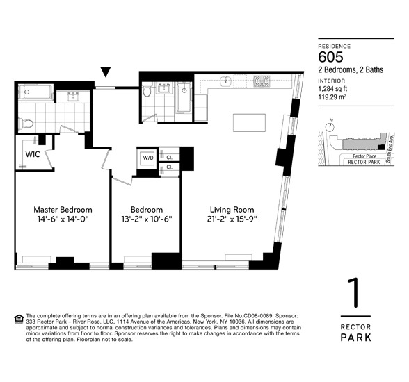 333 Rector Place, Unit 705 Manhattan, NY 10280 - Photo 14 of 14